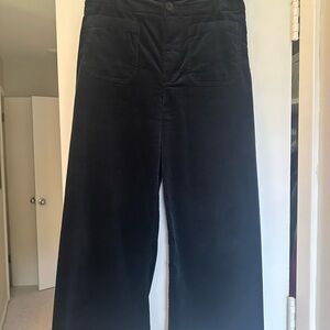 The Colette Cropped Wide-Leg Pants by Maeve: Corduroy Edition, Anthropologie